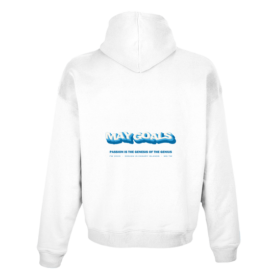 Sudadera CLOUDY white